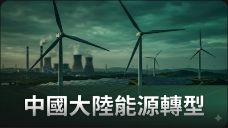中國大陸能源轉型：嚴格控制化石燃料