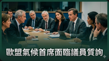 歐盟氣候首席面臨議員質詢，關注排放交易體系