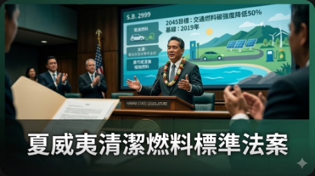 夏威夷通過清潔燃料標準法案