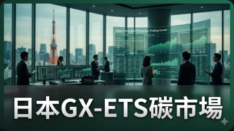 日本GX-ETS碳市場激勵私人國際碳購買