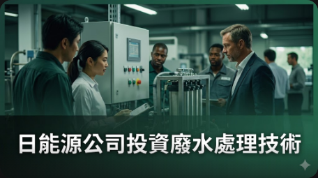日能源公司投資美國廢水處理技術