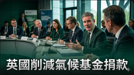 英國削減對綠色氣候基金的捐款