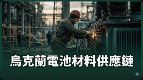 烏克蘭可幫助歐洲滿足電池材料需求