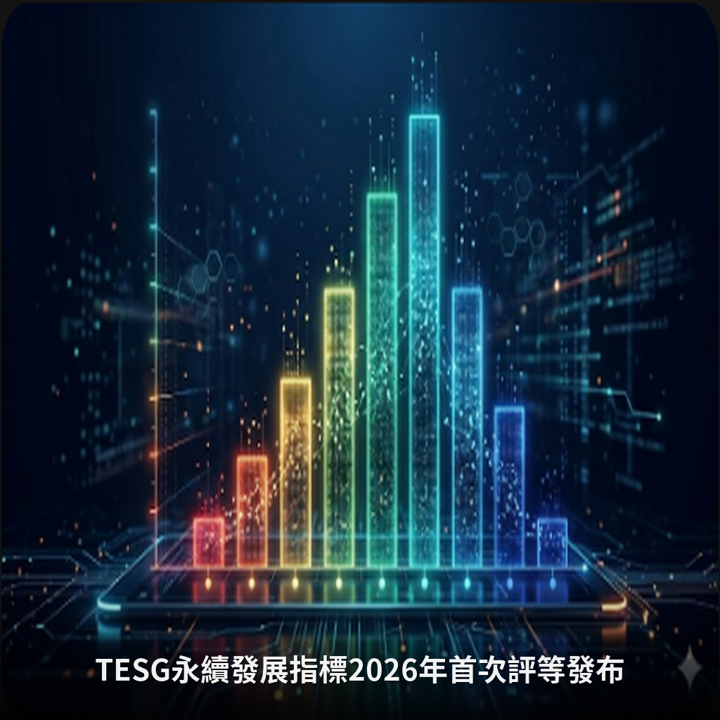 TESG永續發展指標2026年首次評等發布