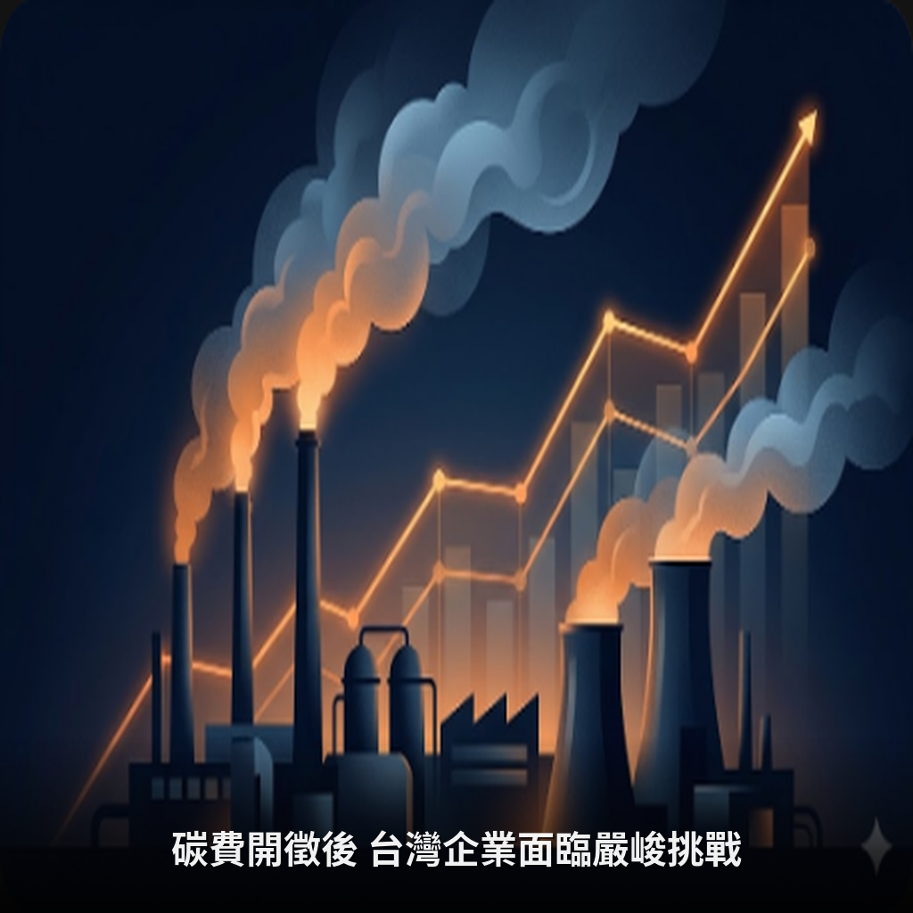 碳費開徵後 台灣企業面臨嚴峻挑戰