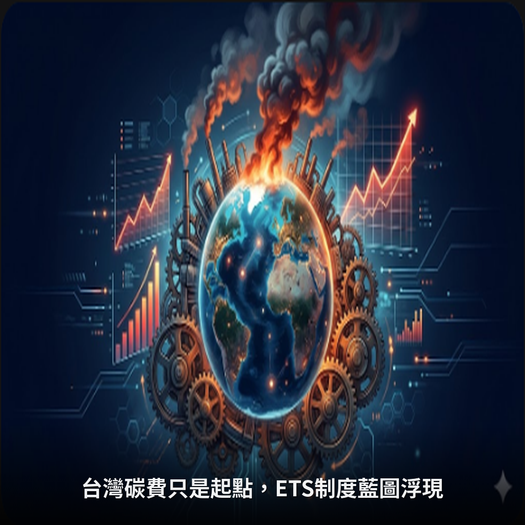 台灣碳費只是起點，ETS制度藍圖浮現