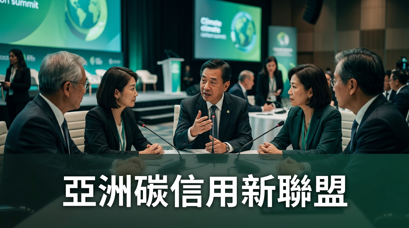 亞洲新聯盟推動高完整性碳信用需求