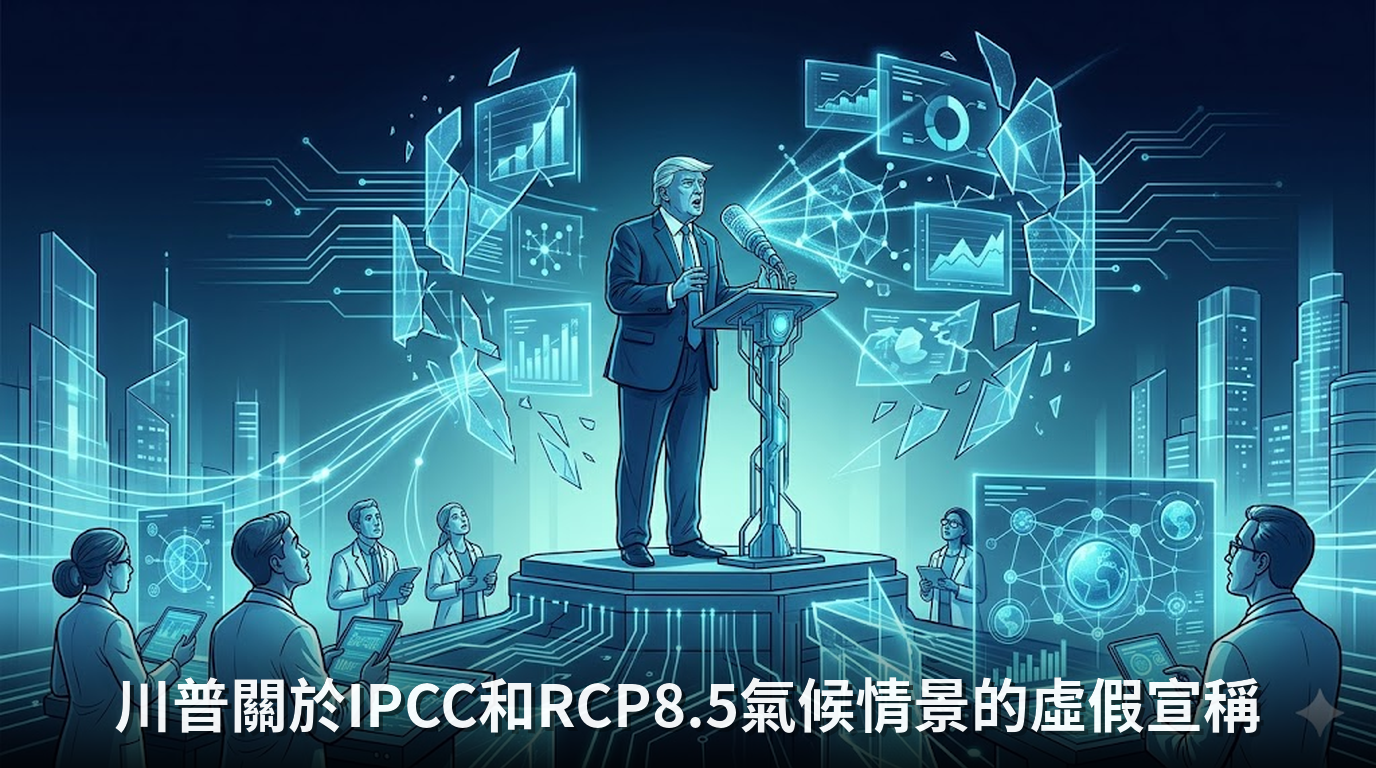 川普關於IPCC和RCP8.5氣候情景的虛假宣稱
