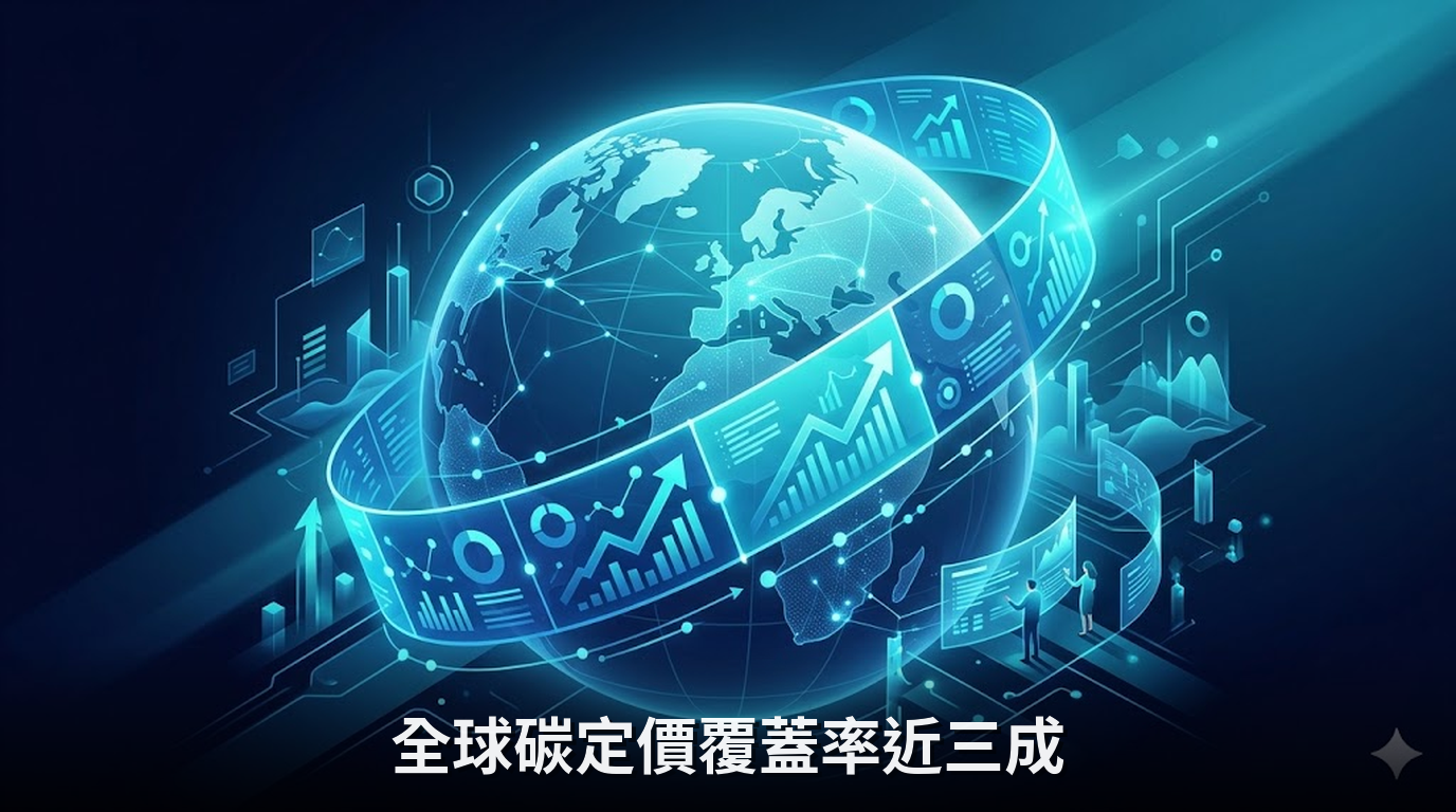 全球碳定價覆蓋率近三成