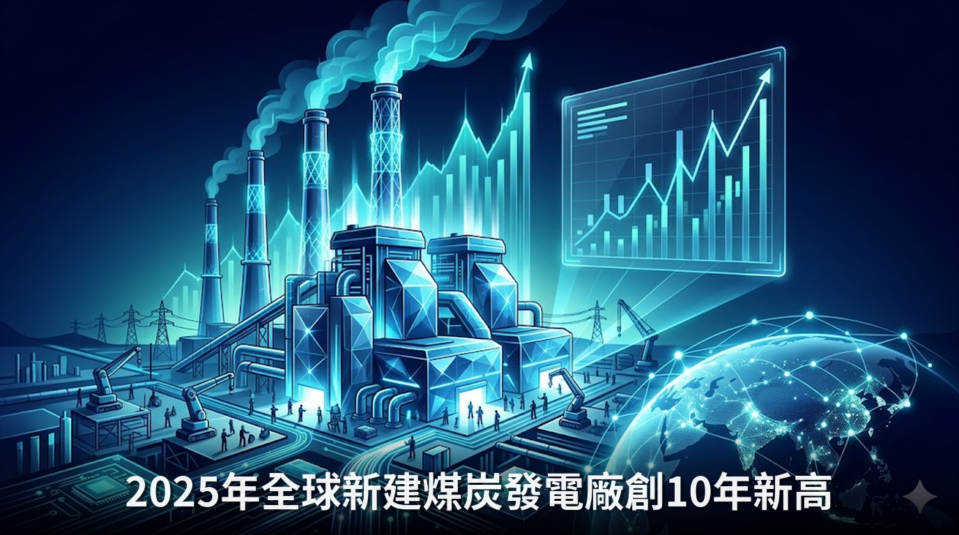 2025年全球新建煤炭發電廠創10年新高