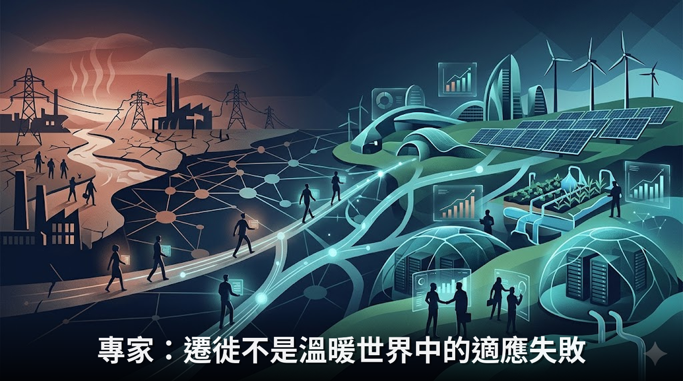專家：遷徙不是溫暖世界中的適應失敗