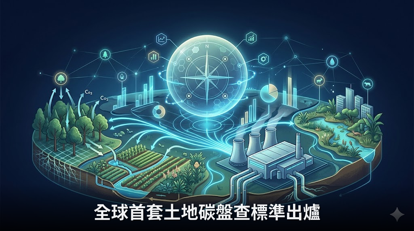 全球首套土地碳盤查標準出爐