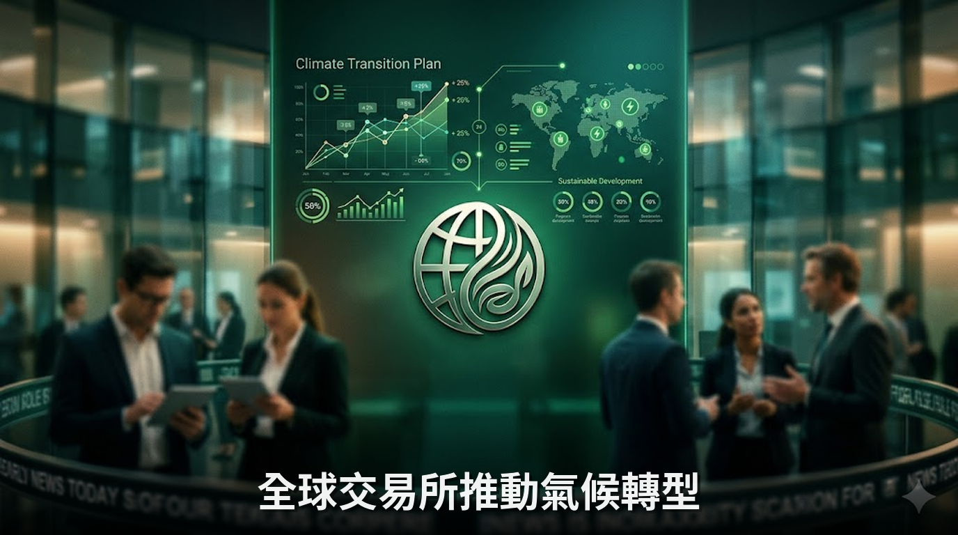 全球交易所籌劃氣候轉型標籤