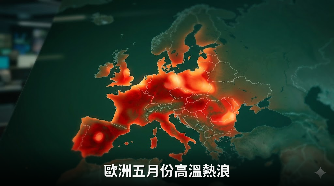 歐洲五月份的高溫熱浪與氣候變遷