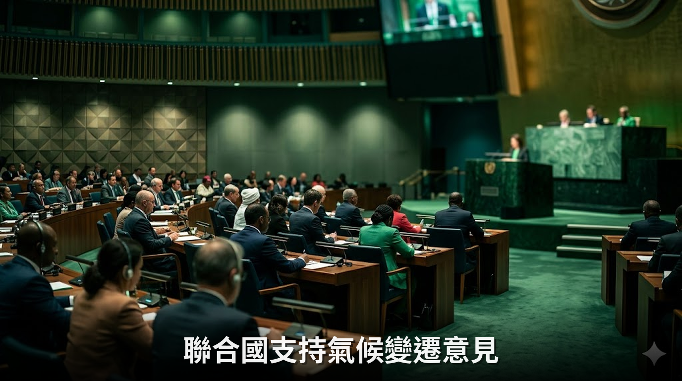 聯合國通過支持國際法院氣候變遷意見