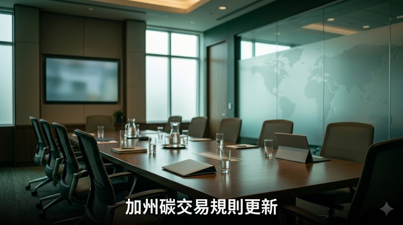 加州監管機構通過久違的排放交易規則更新