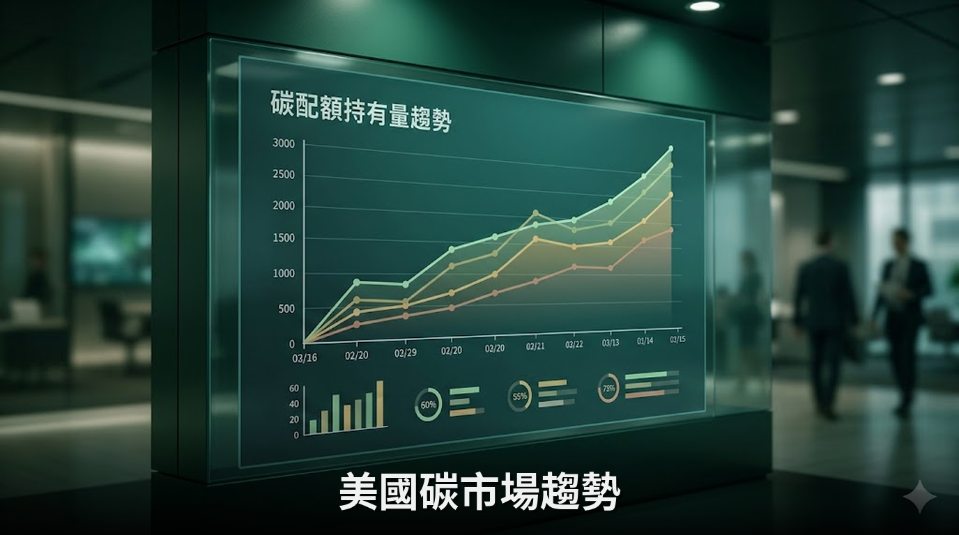 美國碳市場趨勢：生產者增加碳配額持有