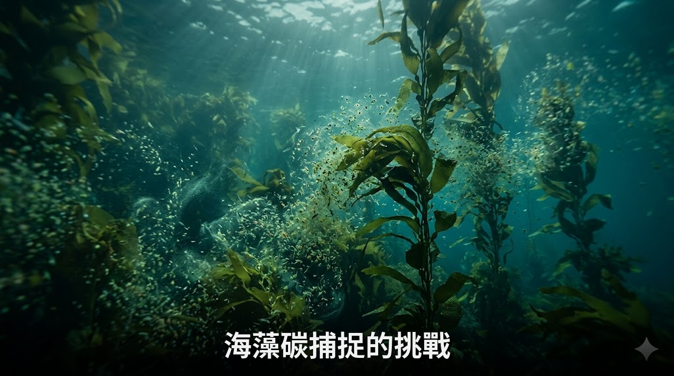 海藻碳捕捉潛力大幅下降：鐵限制是關鍵