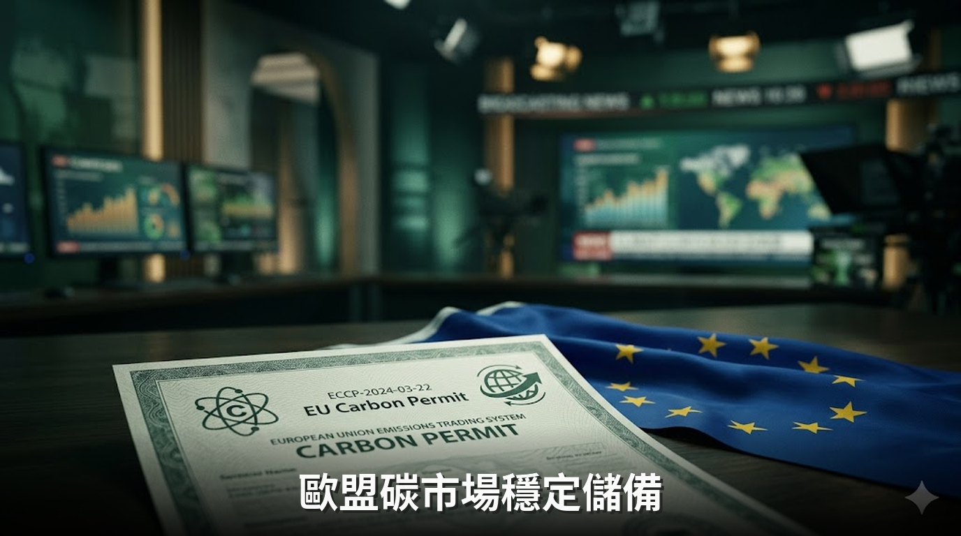 歐盟碳市場穩定儲備將在2026年9月起撤回1.905億噸碳許可