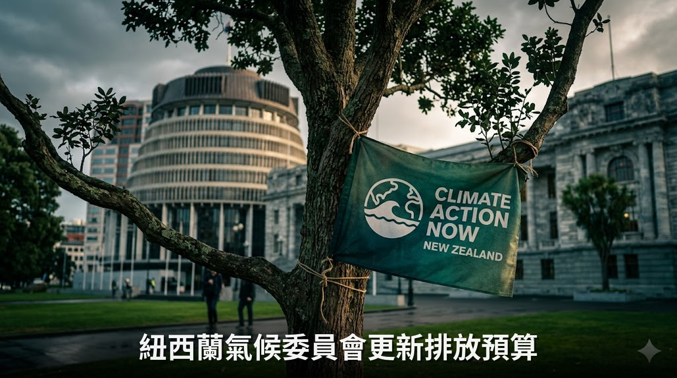 紐西蘭氣候委員會更新排放預算建議