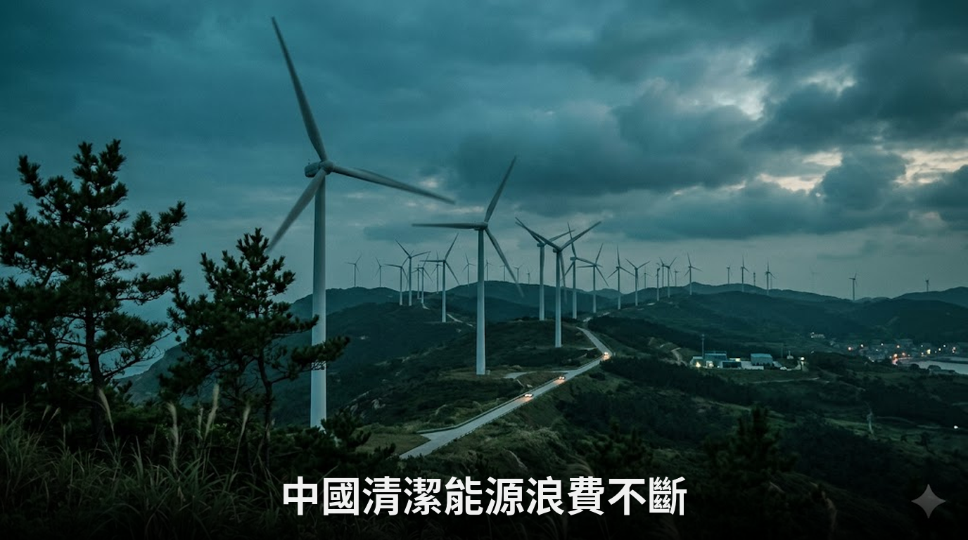 中國碳排放量再度上升，清潔能源浪費不斷
