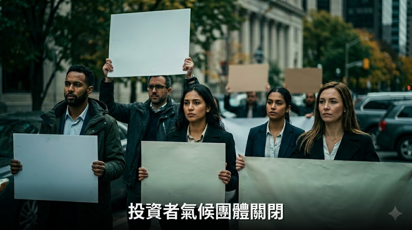 投資者氣候團體關閉，指責股東行動主義的「局限」