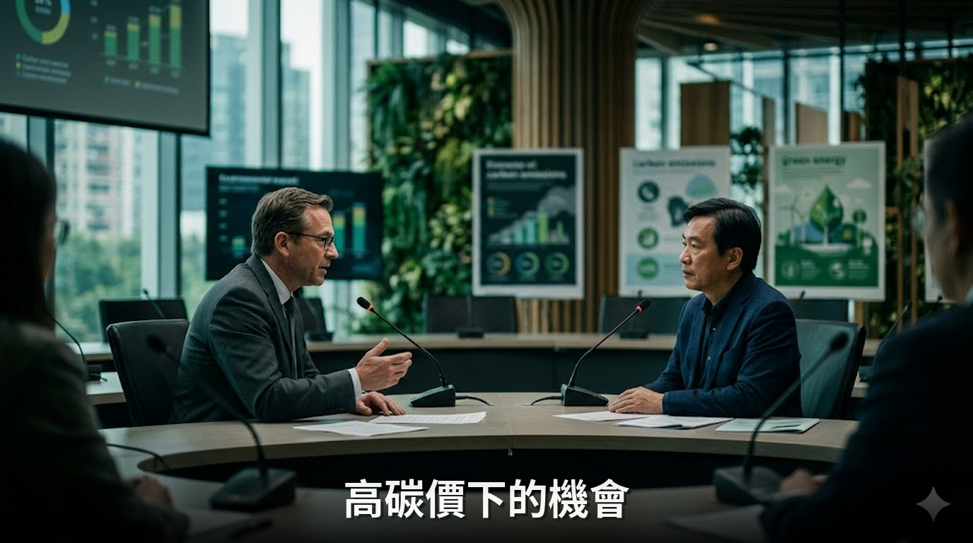 高碳價帶來機會，德國專家揭歐盟減碳50%關鍵