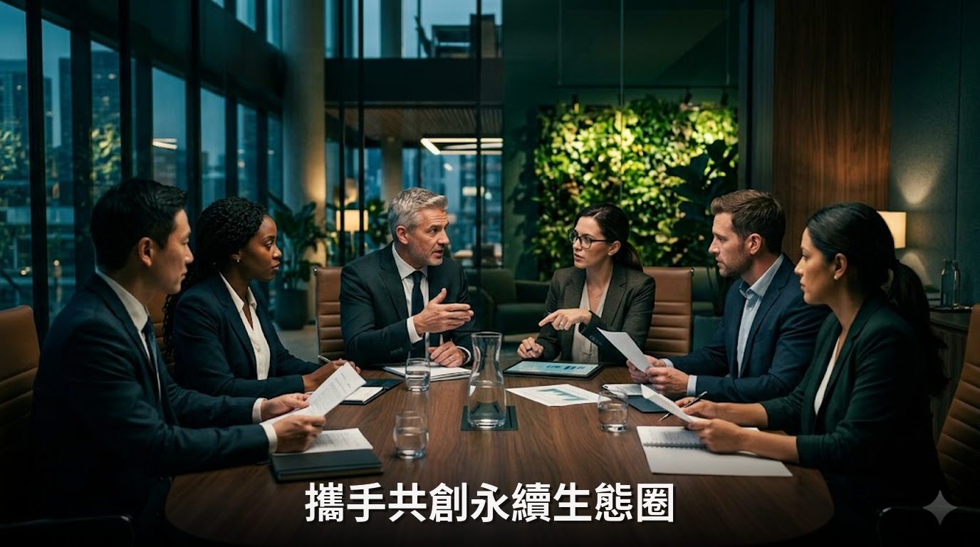 台灣大推碳管理系統，攜手夥伴共創永續生態圈
