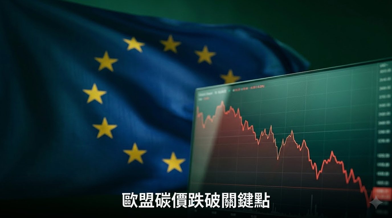 歐盟碳價創五月來首週跌幅