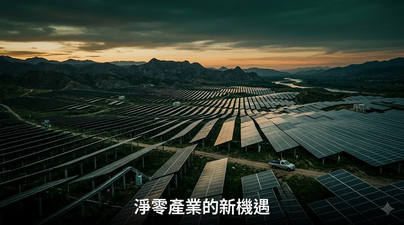 淨零產業融資大增，中國領導新項目潮
