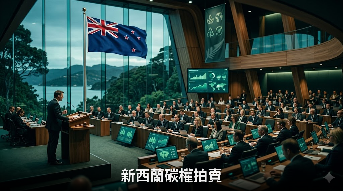新西蘭二度碳權拍賣未能成交
