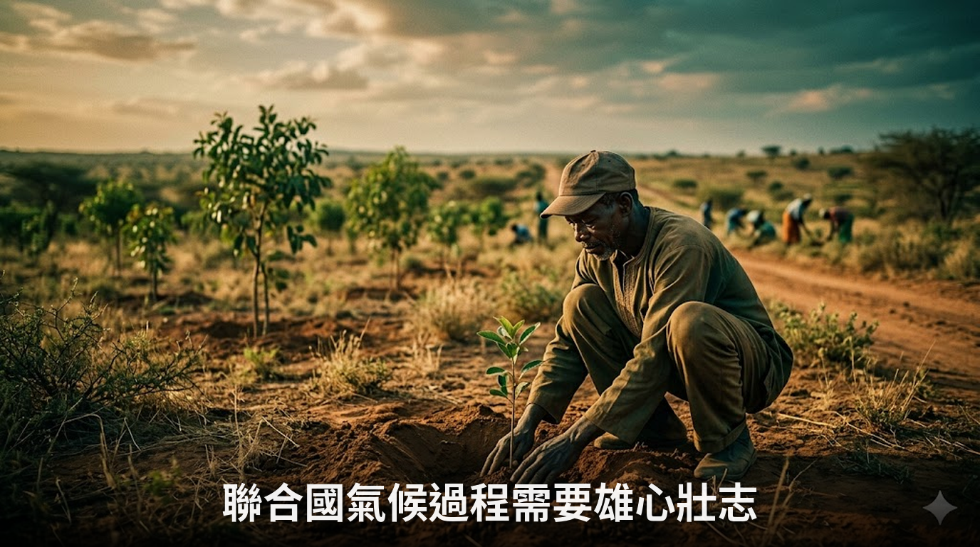 聯合國氣候過程需要雄心壯志