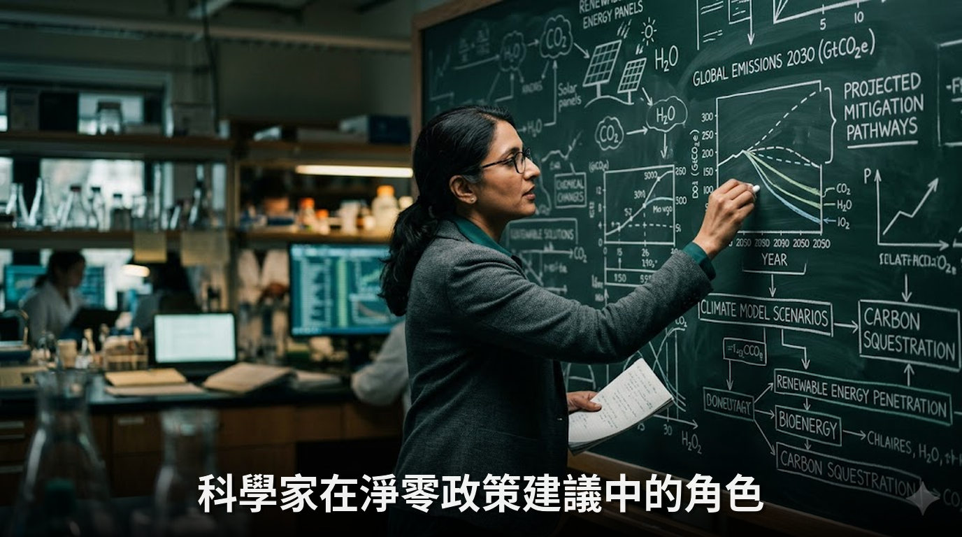 科學家在淨零政策建議中模糊證據和倡導界限