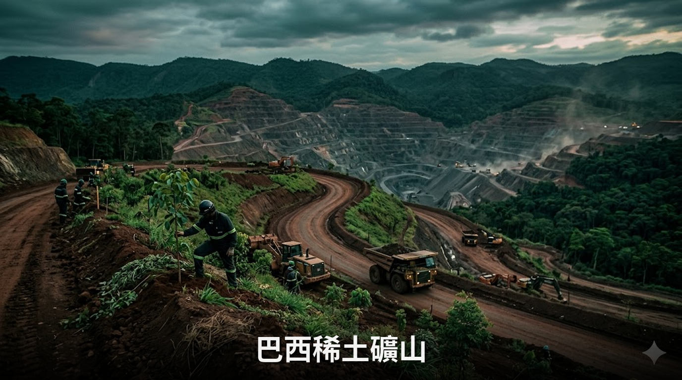 巴西爭奪稀土市場份額
