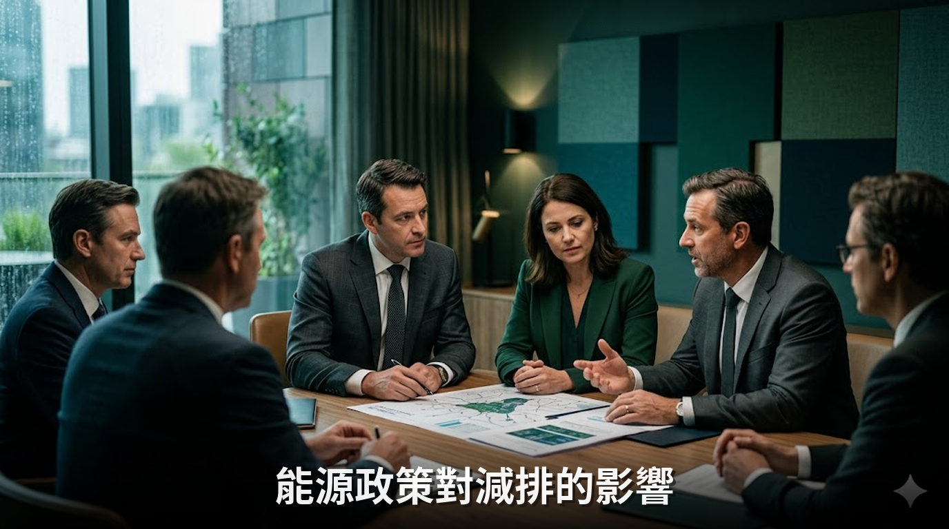 長期能源政策對減排有益