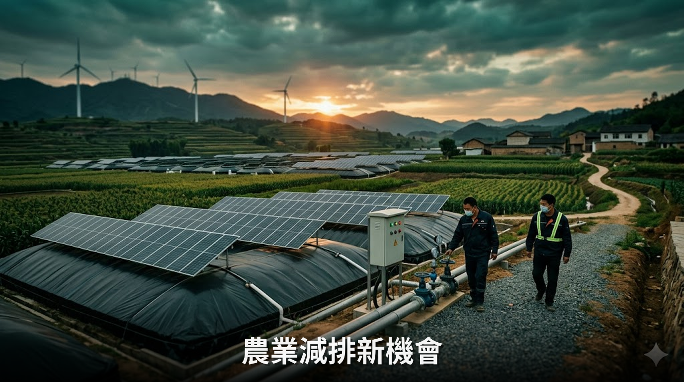 中國新碳減排方法論開啟農業減排大門