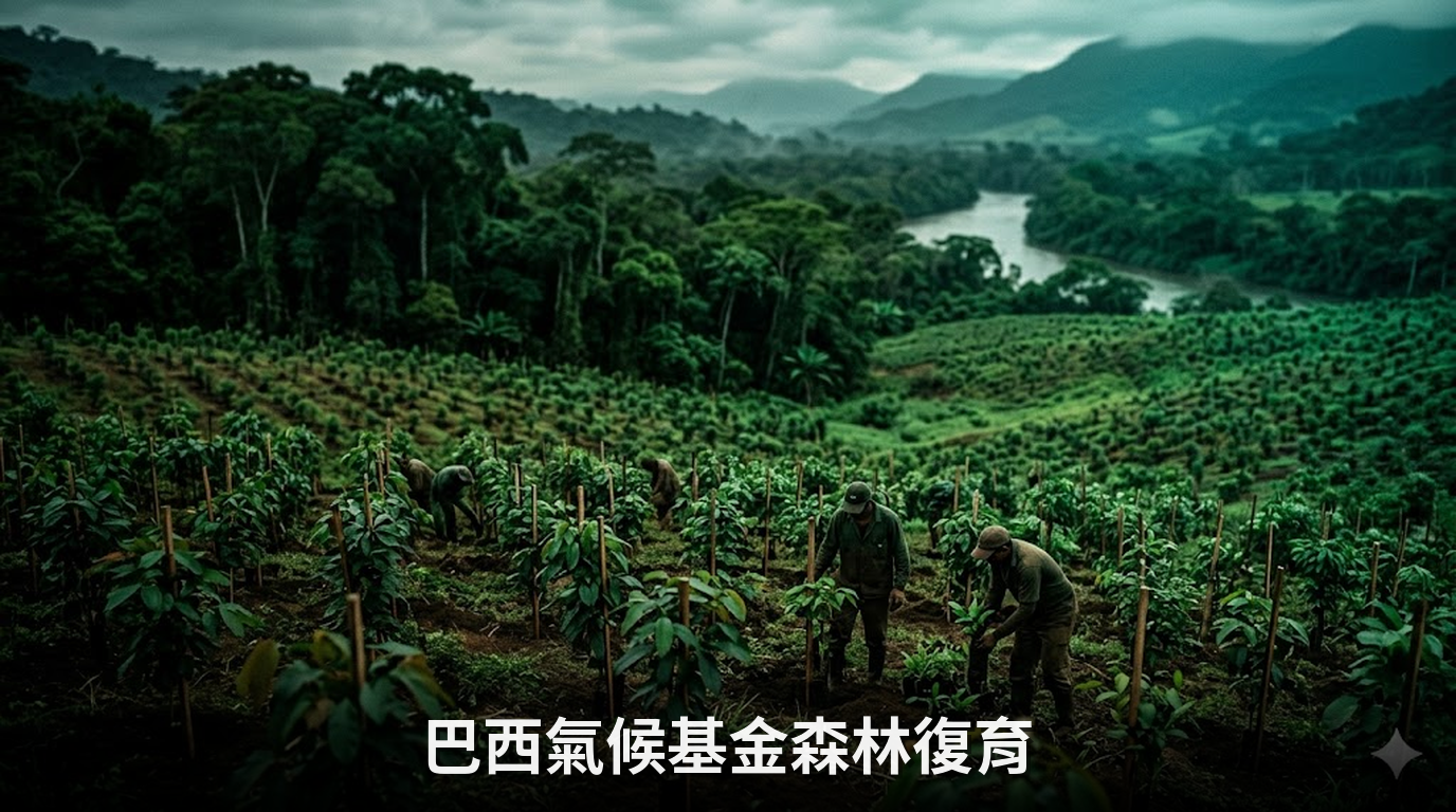 巴西氣候基金宣布新一輪森林復育計畫