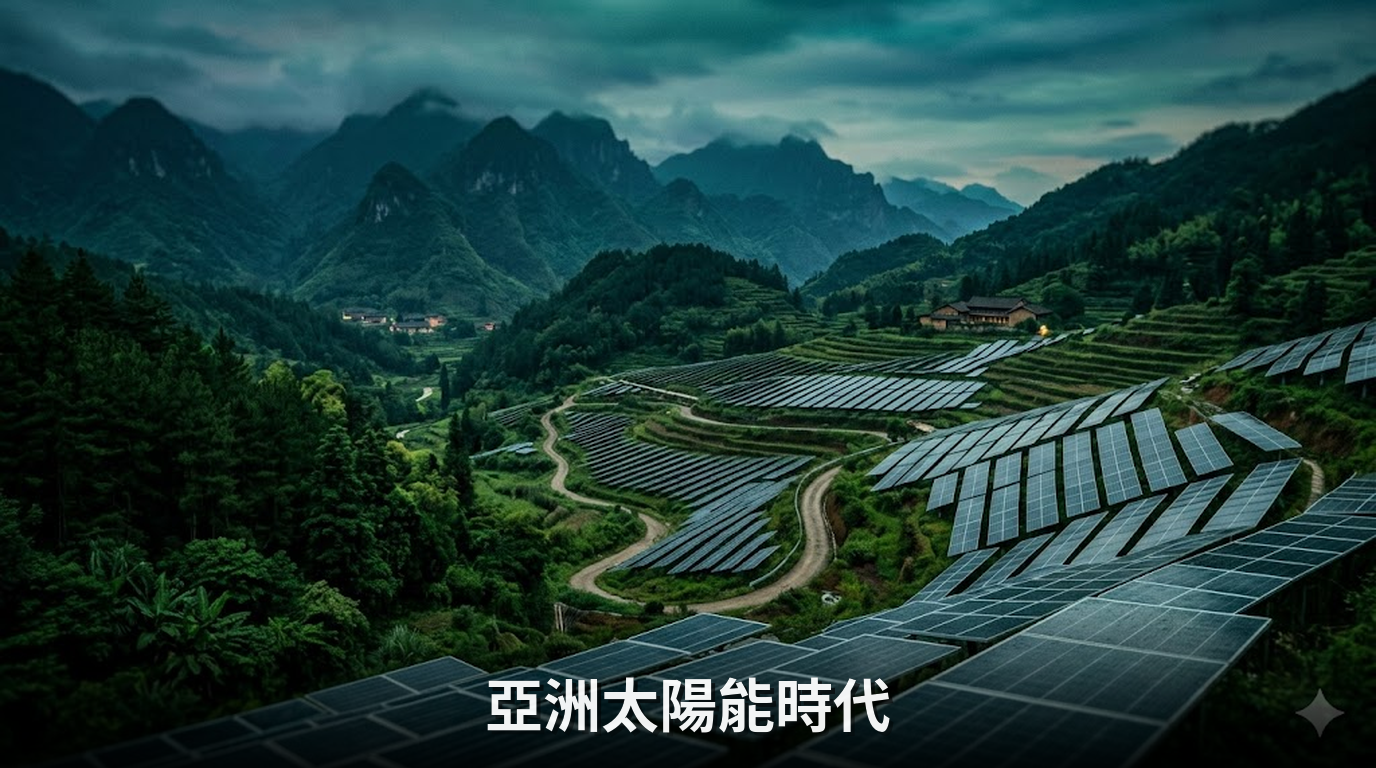 亞洲首次太陽能發電量超越天然氣