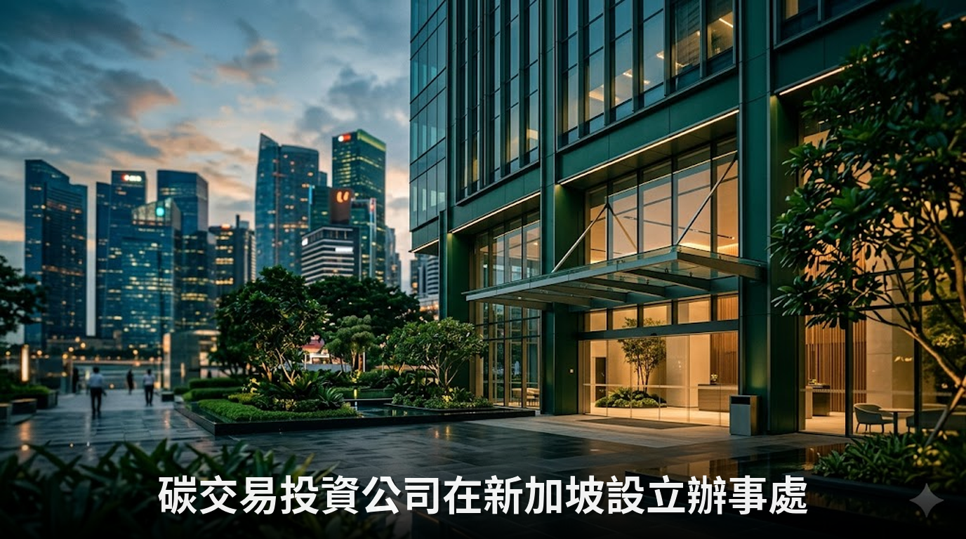 碳交易投資公司在新加坡設立辦事處擴大亞洲市場