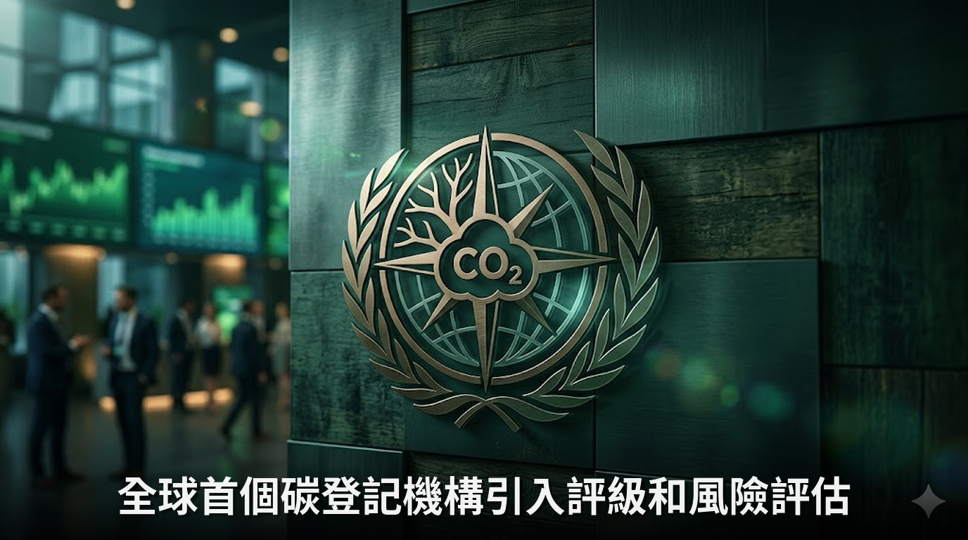 全球首個碳登記機構引入評級和風險評估