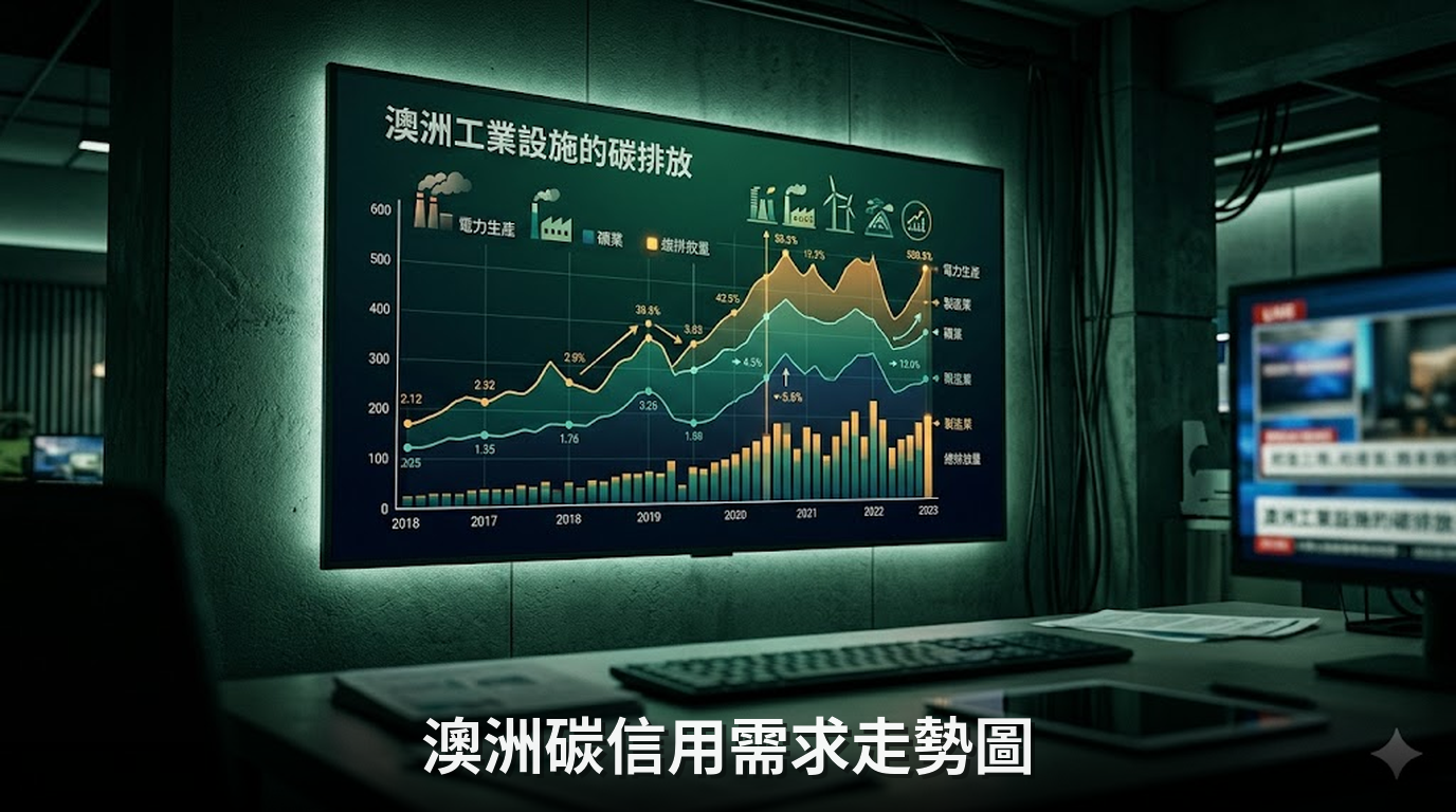 澳洲碳信用需求可能到2043年才會達峰