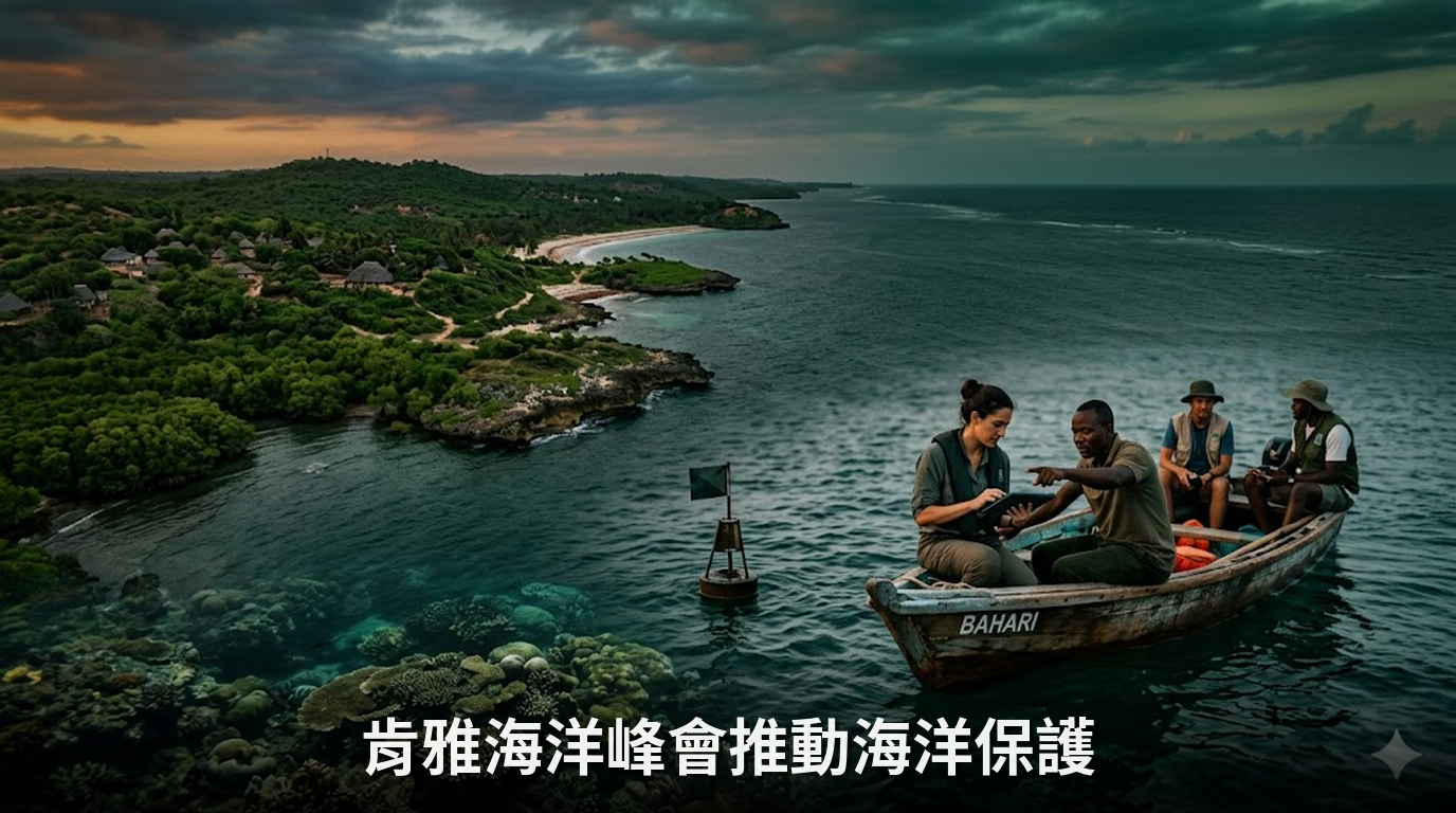 肯雅海洋峰會推動海洋保護進展，但威脅仍然存在