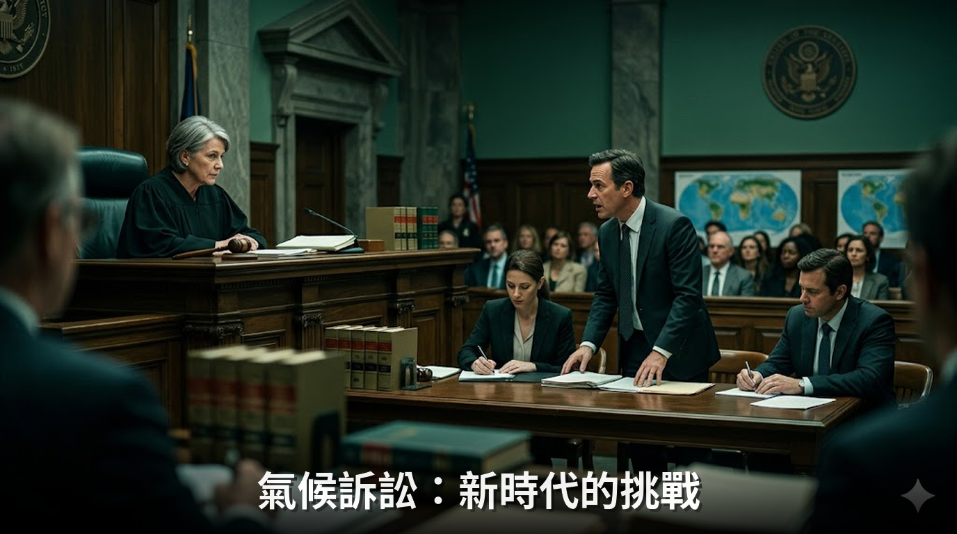氣候訴訟轉向依靠共識而非因果關係