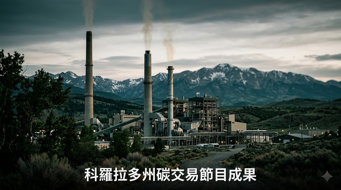 科羅拉多州製造業碳交易節目2026年首輪拍賣價格低於10美元