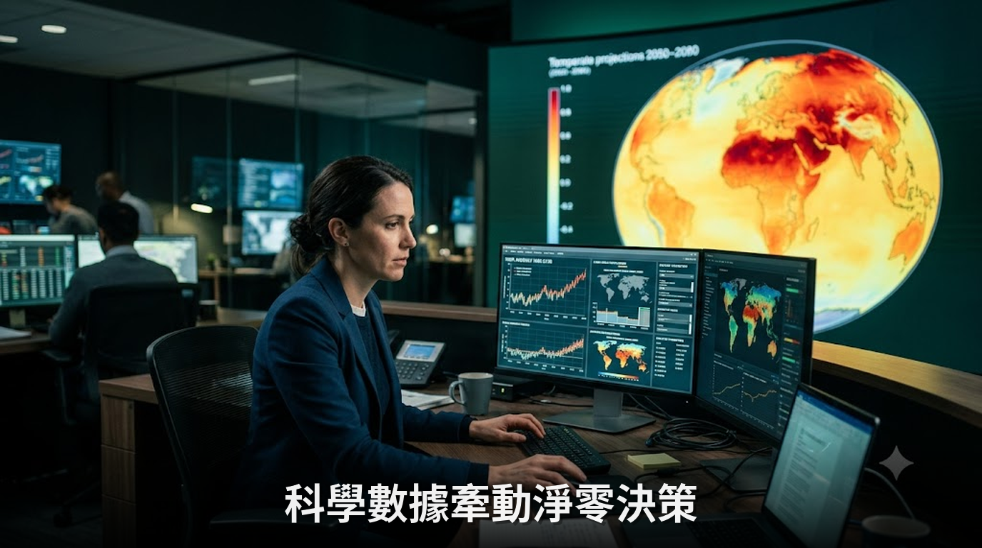 專訪IPCC最多引用科學家：氣候模型如何牽動淨零
