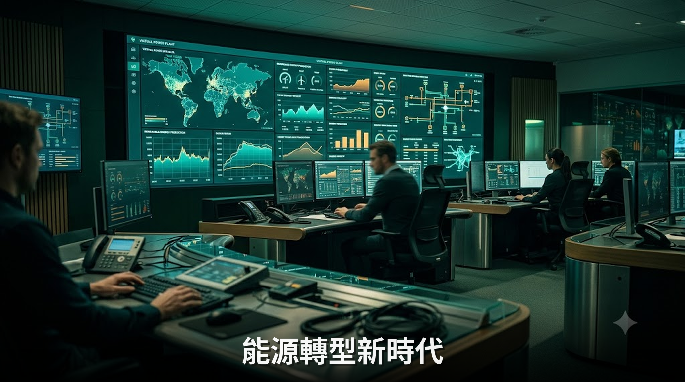 能源轉型新時代：虛擬電廠和電力交易平台