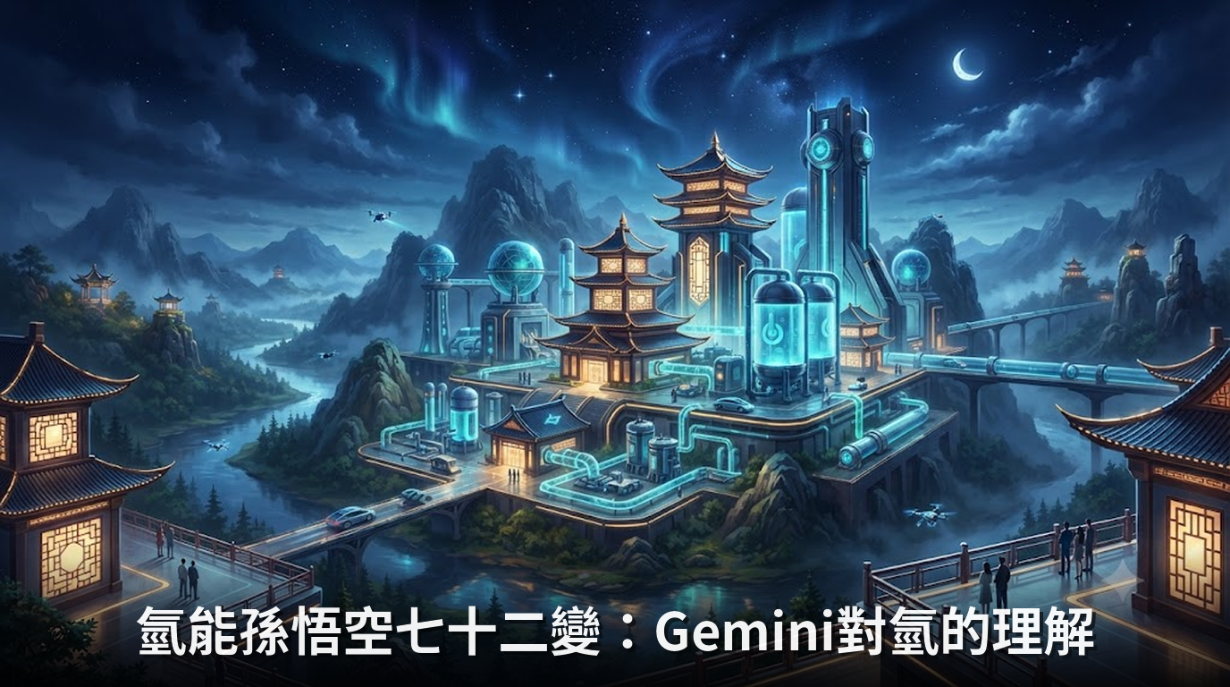 氫能孫悟空七十二變：Gemini對氫的理解