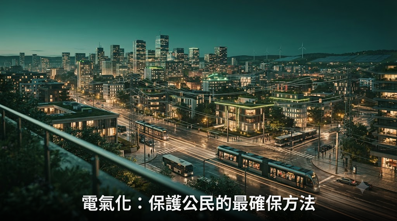 電氣化是保護公民的最確保方法