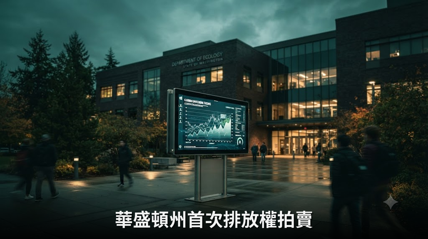 華盛頓州將於九月舉辦首次排放權拍賣