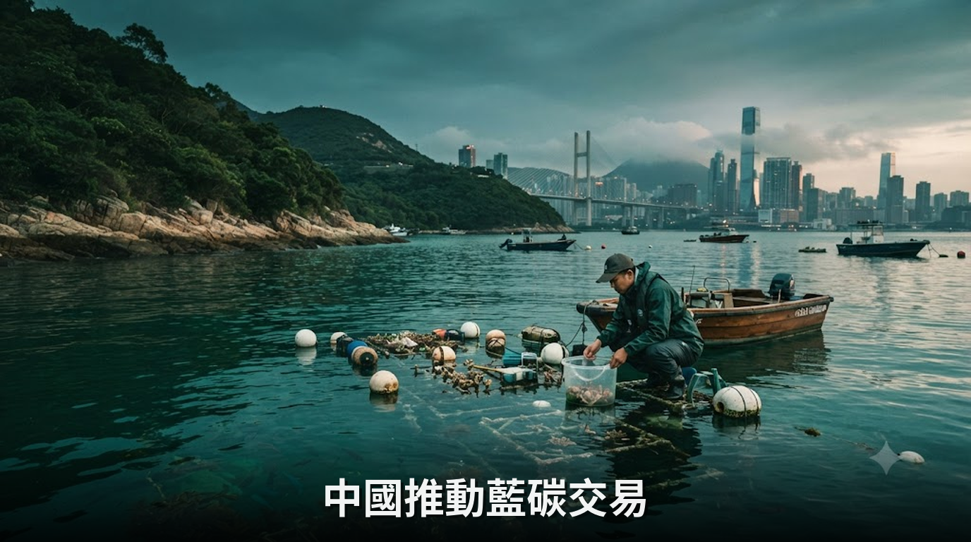 中國成立藍碳交易國家聯盟